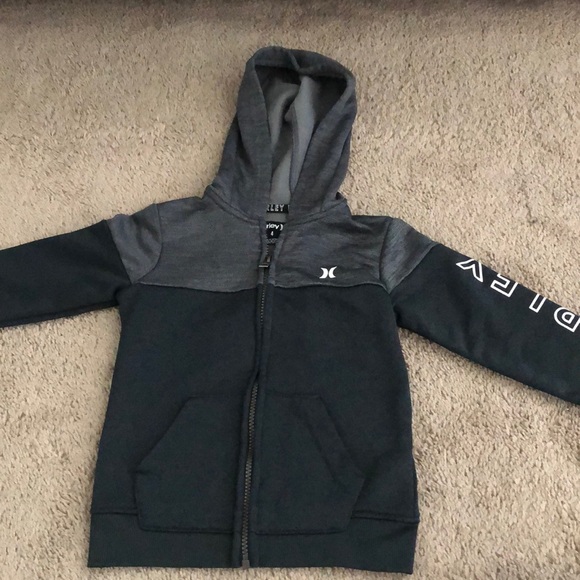 Like new - boys Hurley zip up hoodie size 4 - Picture 1 of 4